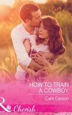 How To Train A Cowboy (Mills & Boon Cherish) (Texas Rescue, Book 6) (eBook, ePUB)