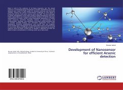Development of Nanosensor for efficient Arsenic detection