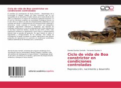 Ciclo de vida de Boa constrictor en condiciones controladas - Dueñas Santafe, Daniela;Dueñas V., Fernando