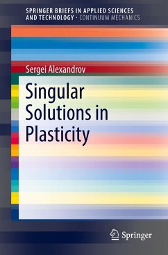 Singular Solutions in Plasticity - Alexandrov, Sergei