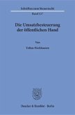 Die Umsatzbesteuerung der öffentlichen Hand.