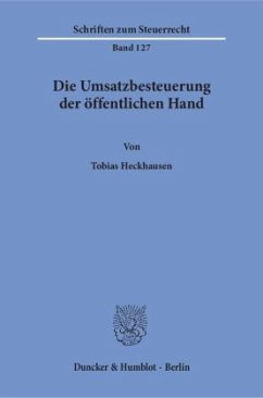 Cover Die Umsatzbesteuerung der öffentlichen Hand.