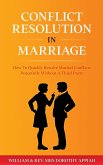 CONFLICT RESOLUTION IN MARRIAGE