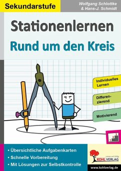 Cover Stationenlernen Rund um den Kreis (eBook, PDF)