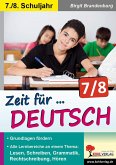 Zeit für Deutsch / Klasse 7-8 (eBook, PDF)