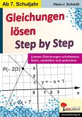Gleichungen lösen - Step by Step (eBook, PDF)