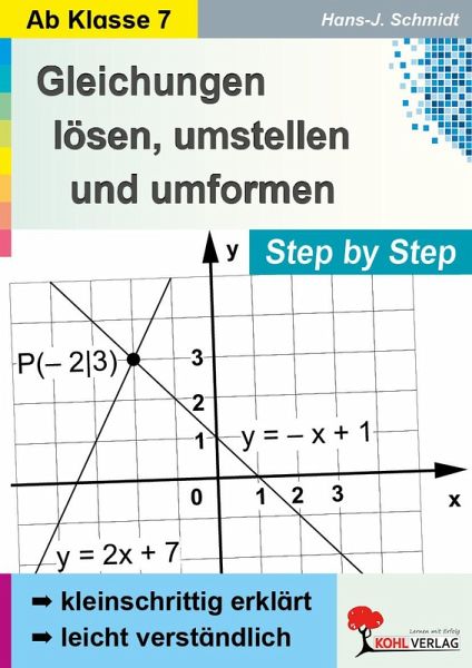 Gleichungen lösen, umstellen und umformen ... Step by Step (eBook, PDF) Gleichungen lösen, umstellen und umformen ... Step by Step (eBook, PDF)