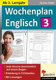 Wochenplan Englisch 3 (eBook, PDF)
