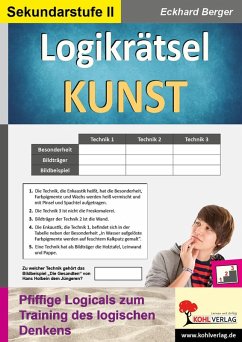 Cover Logikrätsel KUNST / SEK II (eBook, PDF)
