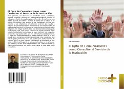 El Dpto de Comunicaciones como Consultor al Servicio de la Institución - Aranda, Héctor