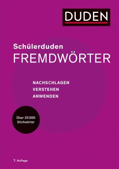 Duden. Schülerduden Fremdwörter