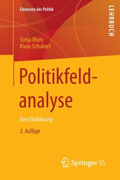 Politikfeldanalyse - Blum, Sonja;Schubert, Klaus