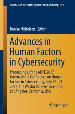 Advances in Human Factors in Cybersecurity