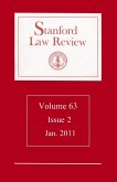 Stanford Law Review: Volume 63, Issue 2 - January 2011 (eBook, ePUB)