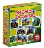 Memo + Domino Traktoren (Kinderspiel)