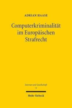 Cover Computerkriminalität im Europäischen Strafrecht