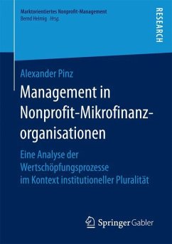 Management in Nonprofit-Mikrofinanzorganisationen - Pinz, Alexander
