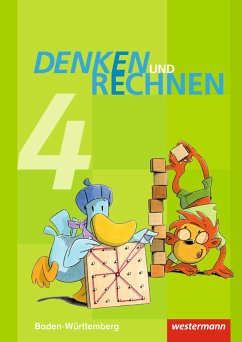 Denken und Rechnen 4. Schulbuch. Grundschulen. Baden-Württemberg - Brunner, Ulrike;Klauke, Tina;Konrad, Kerstin;Klöpfer, Dieter