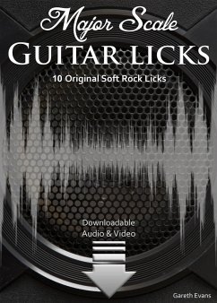 Major Scale Guitar Licks (eBook, PDF) - Evans, Gareth