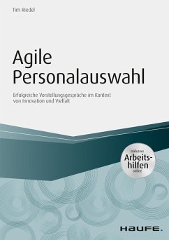 Agile Personalauswahl - inkl. Arbeitshilfen online (eBook, ePUB) - Riedel, Tim