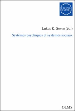 Cover Systèmes psychiques et systèmes sociaux