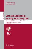 Data and Applications Security and Privacy XXXI