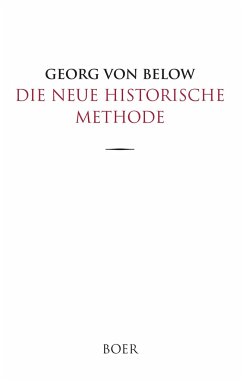 Die neue historische Methode