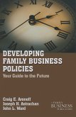 Developing Family Business Policies (eBook, PDF)