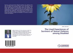 The Lived Experiences of Survivors of Sexual Violence among Disabled