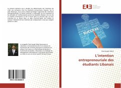 L¿intention entrepreneuriale des étudiants Libanais - Rahal, Ziad Joseph