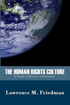 Cover The Human Rights Culture: A Study in History and Context (eBook, ePUB)