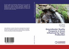 Groundwater Quality Prospects in Areas Influenced by Paper Production