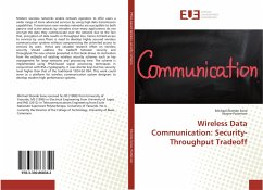 Wireless Data Communication: Security-Throughput Tradeoff - Ekonde Sone, Michael;Patterson, Wayne