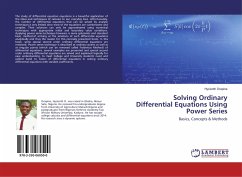 Solving Ordinary Differential Equations Using Power Series