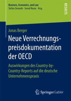 Neue Verrechnungspreisdokumentation der OECD - Berger, Jonas