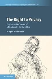 The Right to Privacy - Richardson, Megan