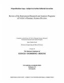 Review of the Restructured Research and Analysis Programs of Nasa's Planetary Science Division