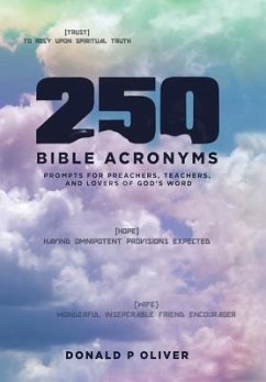 250 Bible Acronyms 250 Bible Acronyms