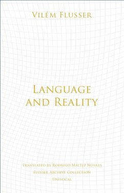 Language and Reality - Flusser, Vilem