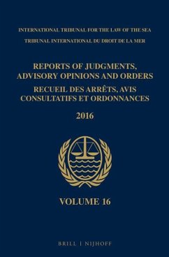 Reports of Judgments, Advisory Opinions and Orders / Recueil Des Arrêts, Avis Consultatifs Et Ordonnances, Volume 16 (2016)