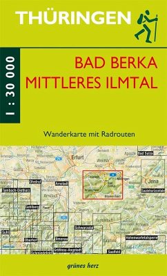Cover Wanderkarte Bad Berka und mittleres Ilmtal