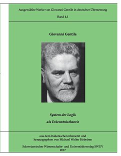 Ausgewählte Werke von Giovanni Gentile, Band 4.1 - Gentile, Giovanni