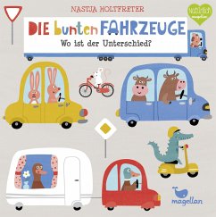 Die bunten Fahrzeuge - Wo ist der Unterschied? - Holtfreter, Nastja