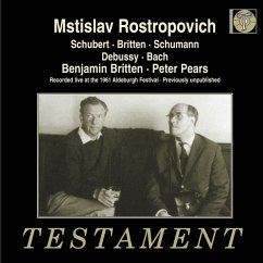 Recital M.Rostropowitsch - Rostropowitsch,M./Britten,B./Pears,P.