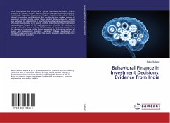Behavioral Finance in Investment Decisions: Evidence from India