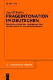 Frageintonation im Deutschen (eBook, ePUB)