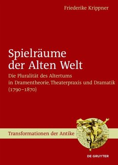 Cover Spielräume der Alten Welt (eBook, ePUB)