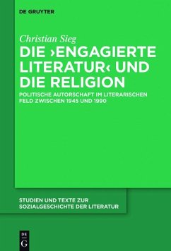 Cover Die ,engagierte Literatur' und die Religion (eBook, ePUB)