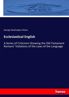 Ecclesiastical English - Moon, George Washington