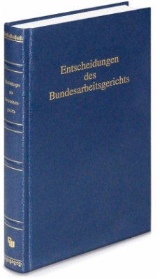 Entscheidungen des Bundesarbeitsgerichts (BAGE 155)